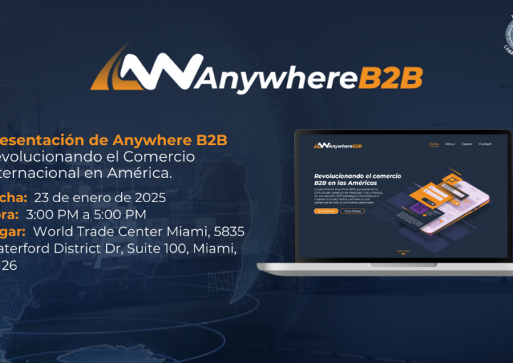 Presentacion de Anywhere B2B Revolucionando el Comercio Internacional en America